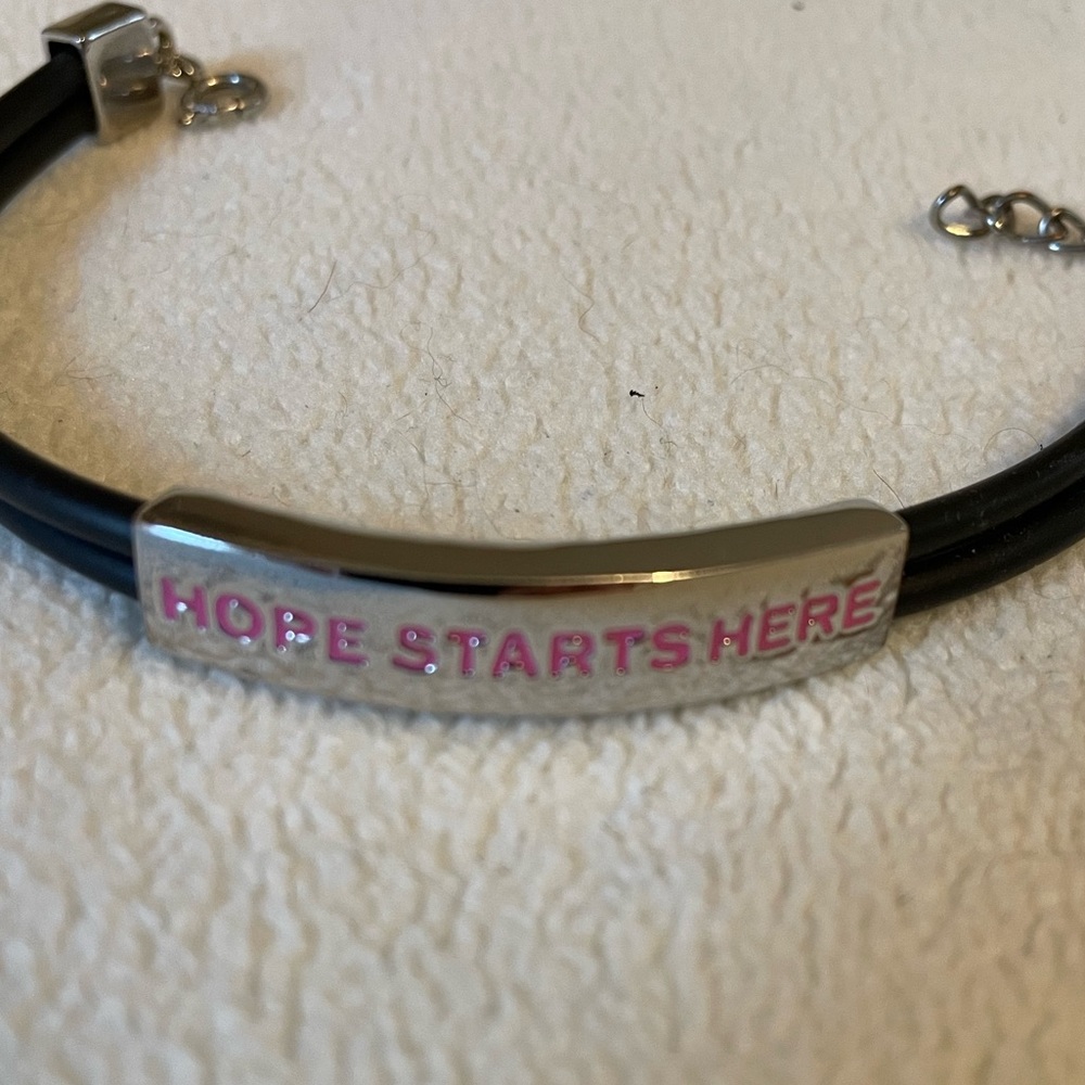 Cancer awareness bracelets